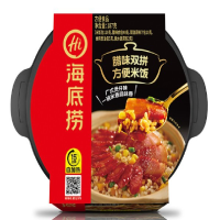 海底捞自热火锅米饭 187G腊味双拼味(6盒起订)