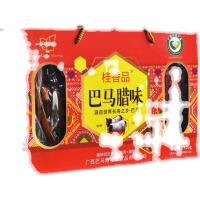 广西特产寿城春桂香品巴马香猪腊肉腊肠广式腊味组合800g礼盒