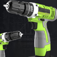 LAIZE 12V充电手枪钻 双电