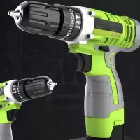 LAIZE 12V充电手枪钻 双电