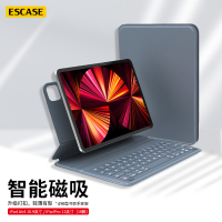 ESCASE 苹果ipad键盘套ipadpro11无线蓝牙一体式2020/21款air4保护壳10.9寸2019磁吸适用