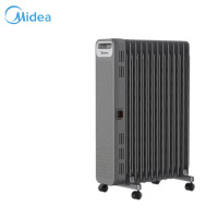 美的(Midea)NYX-G1 取暖器电暖器烤火炉油汀13片 2200W恒温