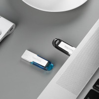 闪迪 (SanDisk)128GB USB3.0 U盘 CZ73 银色