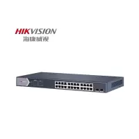 海康威视(HIKVISION) DS-3E0526SP-E 24口千兆POE交换机 (计价单位:个) 蓝灰色
