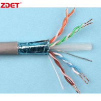 ZDET 六类铠装单屏蔽双绞线 ASTP-6E 2*1.5 一千米起订 (米)