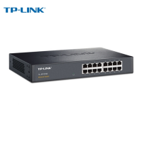 TP-LINK 16口百兆非网管交换机 金属机身 TL-SF1016D