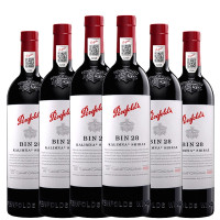 奔富(penfolds) 红酒 澳大利亚进口红葡萄酒 750ml*6瓶 整箱装 BIN28