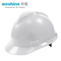 华信(woshine)YOU优帽 小金刚安全帽ABS 可印字 工地 工程 工业 建筑 防砸 抗冲击 红色透气