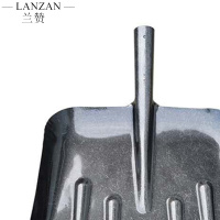 兰赞(LANZAN) 平头铁锹户外用铲子挖土除雪工具