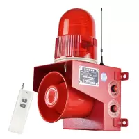杭天冠智能TGSG-01TY无线远程遥控声光报警器220v机场学校工厂机场12v24V遥控报警器 TGSG-01TY50