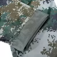 迷彩分体式雨衣 迷彩套装牛津纺面料,PVC防水涂层
