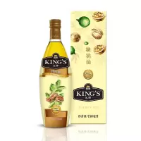 [2月份到期]特价KINGS核桃油750ml单只礼盒优质核桃仁头道初榨20.8月产