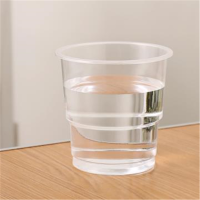 洁成 一次性加厚210ml小号塑料杯 60只/袋
