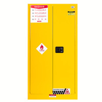 臻远 化学品EX存储柜 zyaqg-y60 860*860*1650mm 易燃液体 60加仑黄色(台)