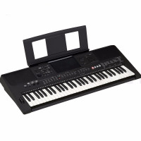 珠江钢琴(PEARL RIVER) 电子琴便携式初学者乐器成人儿童演奏娱乐61键 专业演出力度键盘-黑色+官方标配