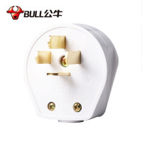 公牛(BULL)GN-T32四脚扁插头32A 440V三相四极插头工业插头单位:个