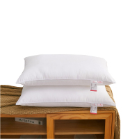 梦特娇 舒逸对枕(2只装)枕头 3D超细纤维填充枕芯 华