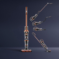 莱克(LEXY)立式吸尘器魔洁M12S小型家用无线除螨湿拖一体手持吸尘器大吸力吸猫长续航洗地机