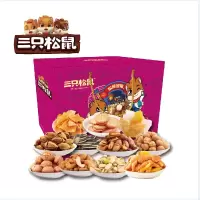 YJDF三只松鼠 松鼠迎福 1273g