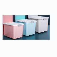 圣佳塑料带轮收纳箱 62*50*47cm