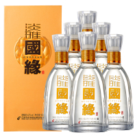 今世缘 国缘淡雅/浓香型 白酒 42度 500ml *6整箱装