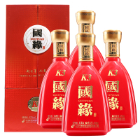 今世缘 国缘 K3 42度柔雅型 /白酒500ml *4瓶 整箱装