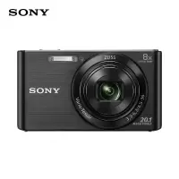 索尼(SONY)DSC-W830 家用数码相机办公实用型卡片机照相机 黑色