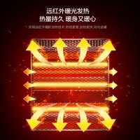 YJDF美的小太阳电取暖器-  NS8-15D