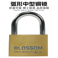 梅花铜挂锁铜锁箱包锁门锁柜子宿舍35mm家用防水挂锁