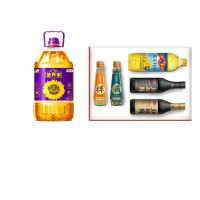 美食套餐-B 福临门葵花仁油5L+多力调味品礼盒