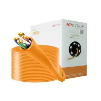 海康威视(HIKVISION)六类网线/千兆高速网络非屏蔽双绞线/千兆布线工程监控办公305米/箱