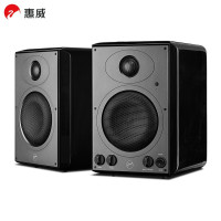 惠威(HiVi)H5MKII多媒体有源蓝牙音箱 2.0声道 黑色 钢琴烤漆