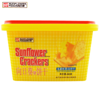 向日葵(SUNFLOWER) 800g乳酪味苏打夹心饼干