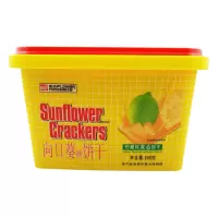 向日葵(SUNFLOWER) 800g柠檬味苏打夹心饼干
