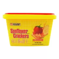 向日葵(SUNFLOWER) 800g草莓味苏打夹心饼干