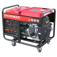 东明DONMIN双缸10KW单三相汽油发电机组,银行配套施工应急备用移动便携式发电电源十千瓦DMDS12000CXD-1