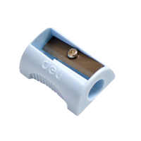 得力0531 卷笔刀 迷你转笔刀 卷笔器 削笔器 小型转笔刀 笔刨 颜色随机