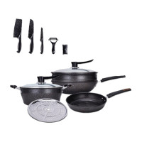 火象 HXG-TZ036麦饭石全家福养生十件套