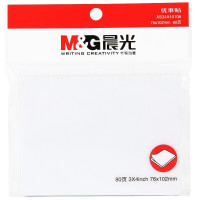 晨光 M&G YS-46 便签纸 80页 76×102MM 白色 单本装 JW