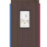 定制 保温皮质门帘 60*218cm 含轨道以及窗户开孔(扇)