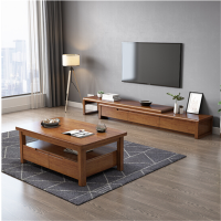 AutoFull 茶几实木原色