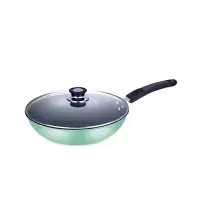火象 HXG-CG064幸福时代经典炒锅 草绿色30cm