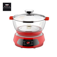 WORLD KITCHEN康宁多功能料理锅红色WK-GCPB-KZ