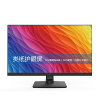 联想电脑显示器 京东方 23.8英寸 ADS硬屏 电脑显示器 三窄边框 低蓝光爱眼无频闪