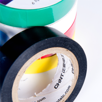 正泰 绝缘胶布阻燃耐高温胶带胶布黑色0.16mm*18mm*20米