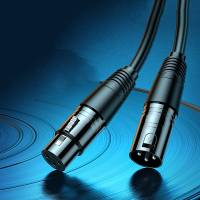 未易 卡农线公对母音频线专业延长线平衡xlr卡侬接头调音台功放通用卡龙音箱响连接麦克风话筒线