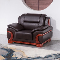 宫灯 大款皮质单人位沙发 115*90*84cm