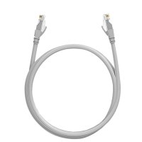 工霸(GONGBA)六类网线 CAT6类高速百兆网线连接跳线 灰色 1米/根 1米(10根起送) 定制