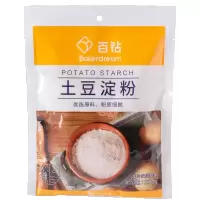 百钻食用土豆淀 200g/袋 多规格可选 马铃薯淀粉太白粉烘焙勾芡用 舔碗