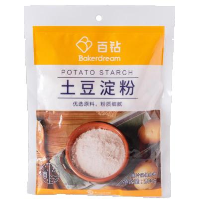 百钻食用土豆淀 200g/袋 多规格可选 马铃薯淀粉太白粉烘焙勾芡用 舔碗